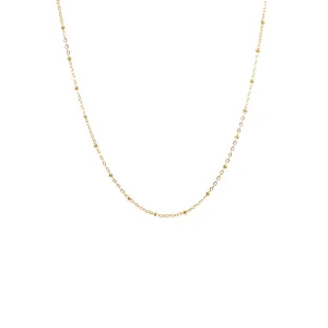 SATELLITE NECKLACE GOLD