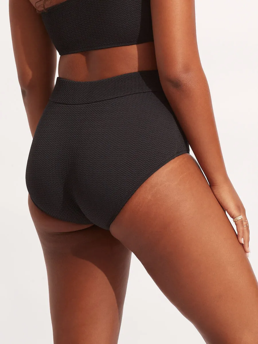 Sea Dive High Waisted Pant In Black