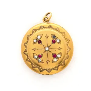 Secret Sachet Antique Double Locket
