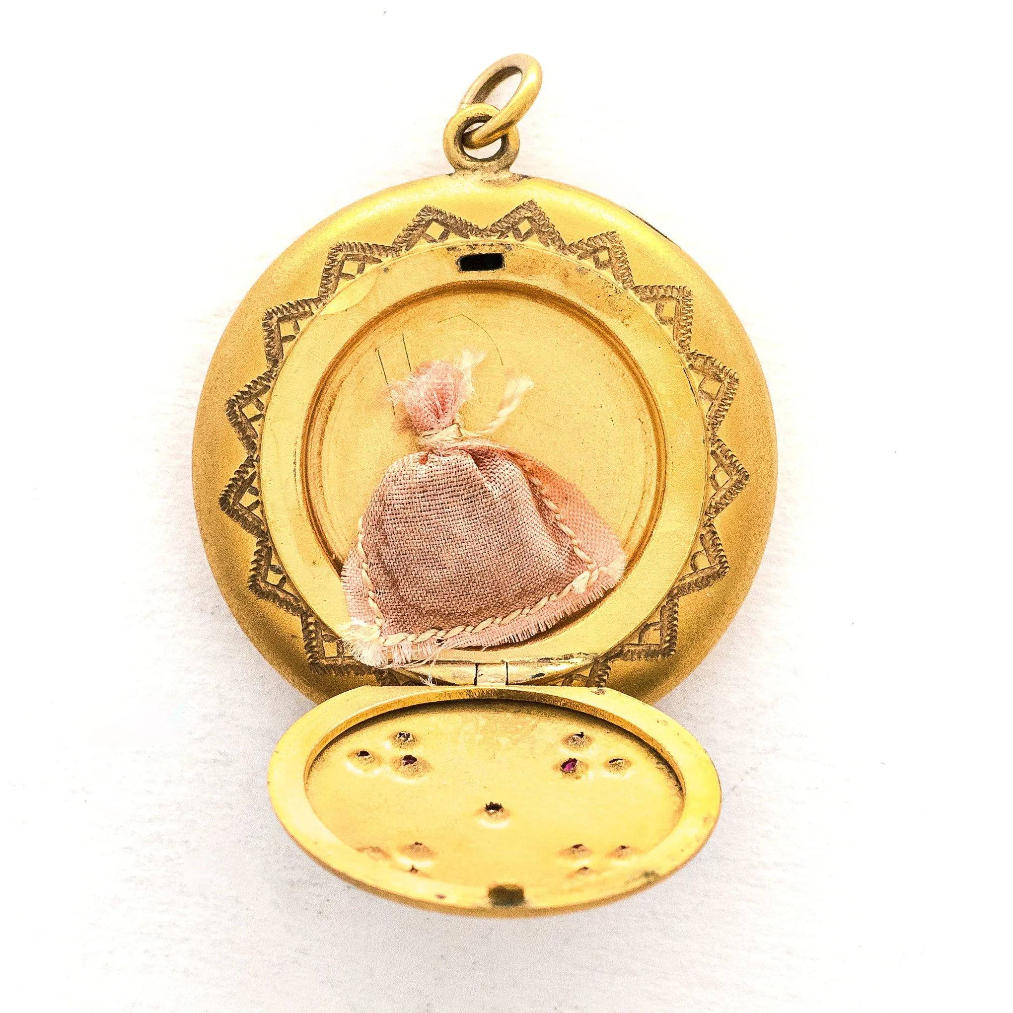 Secret Sachet Antique Double Locket