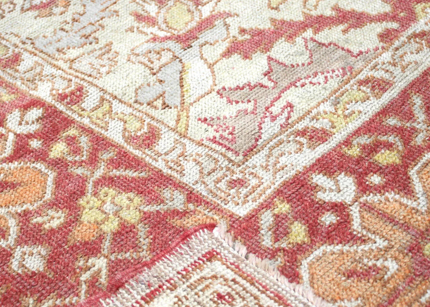 Semi Antique Turkish Oushak Rug - 8'3" x 12'7"