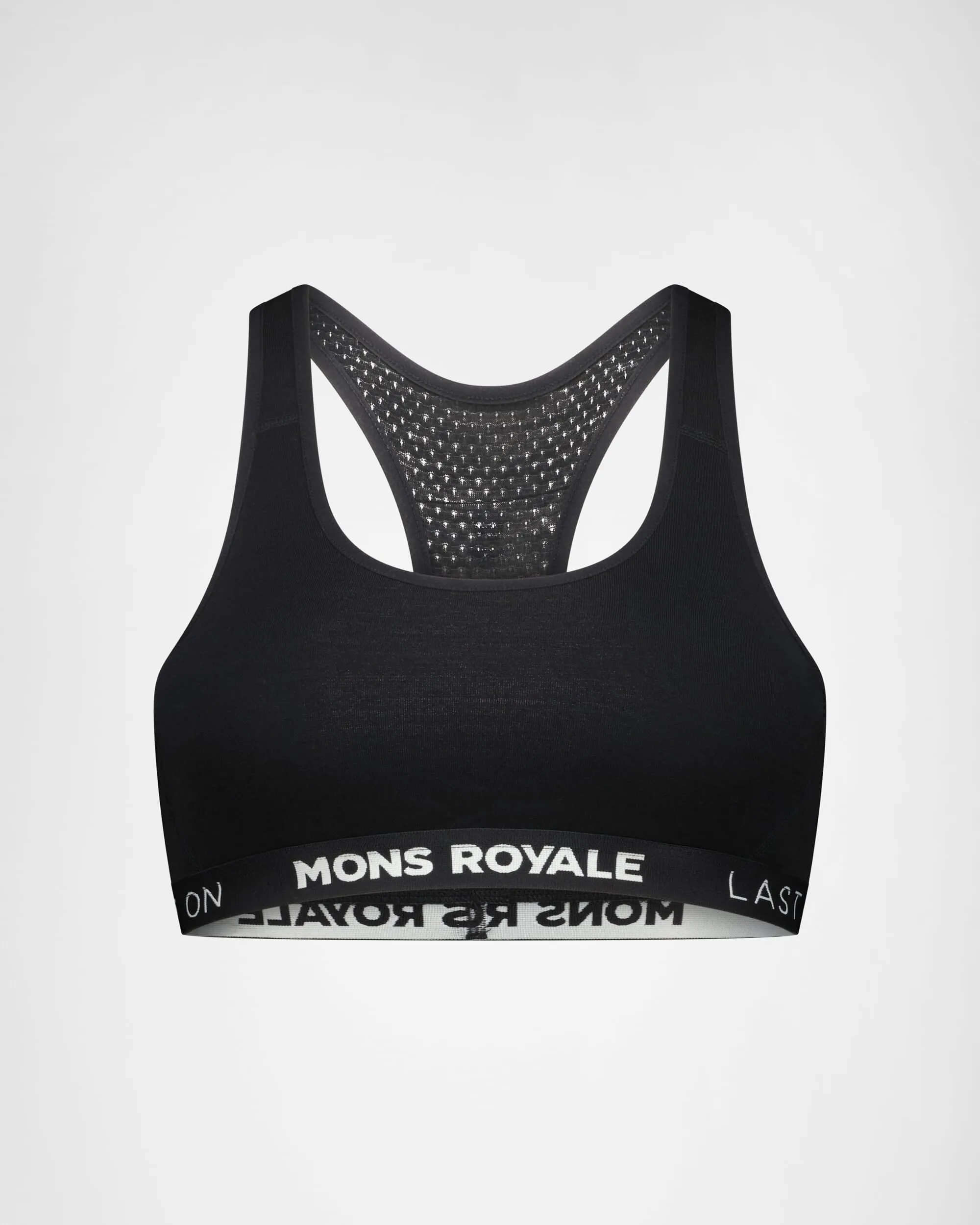 Sierra Merino Sports Bra - Black