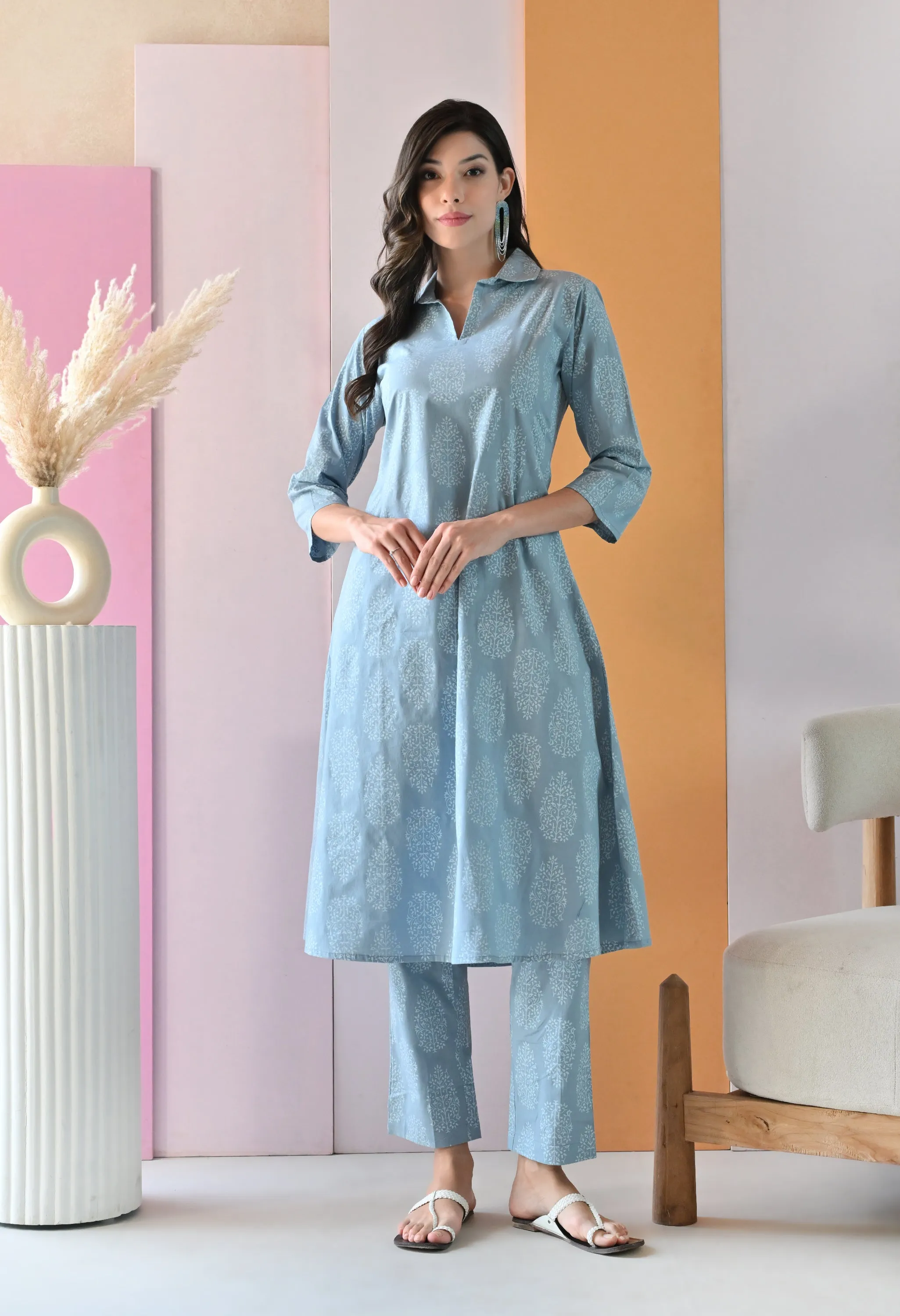 Silver Mist Co-ord Set