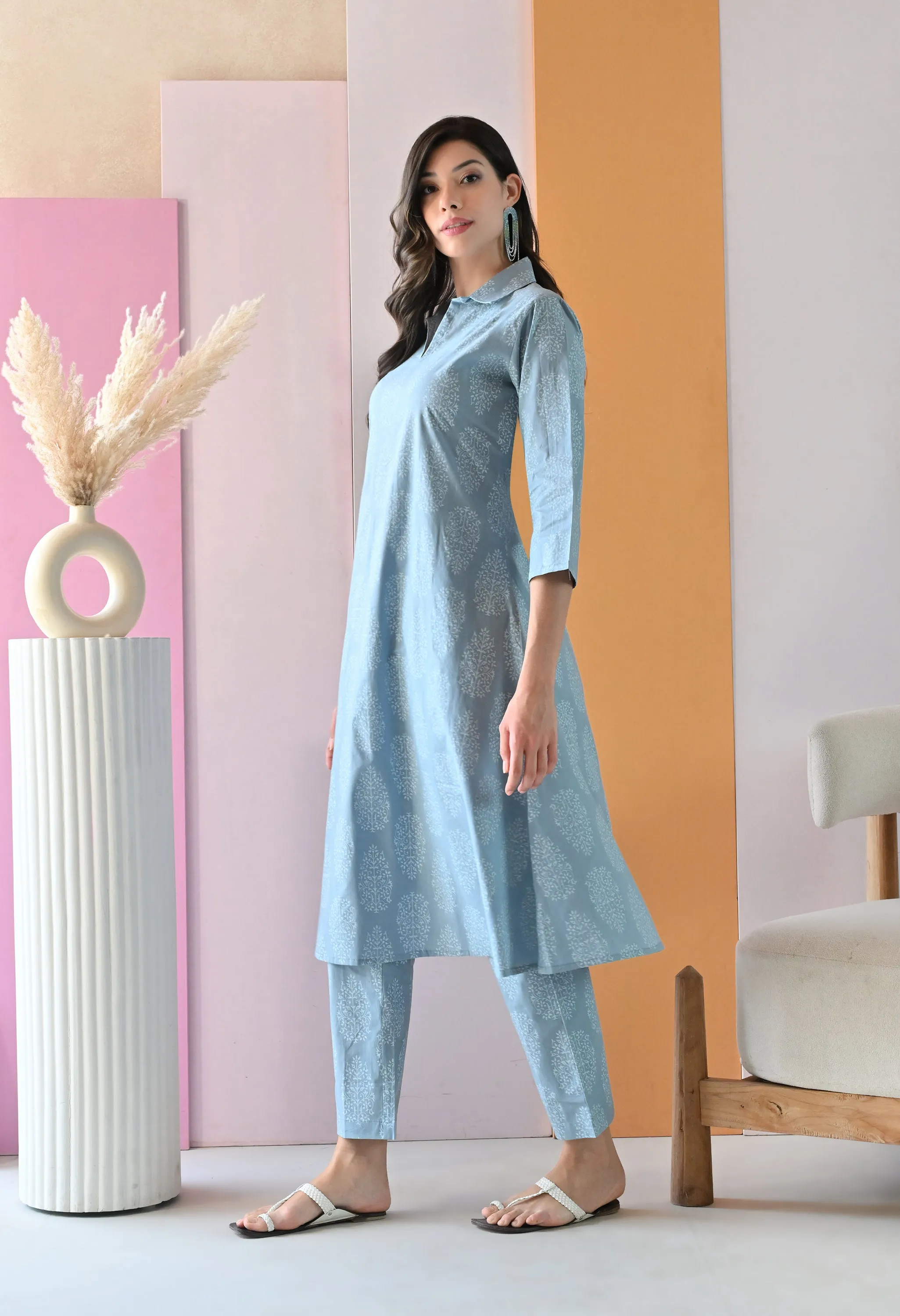 Silver Mist Co-ord Set