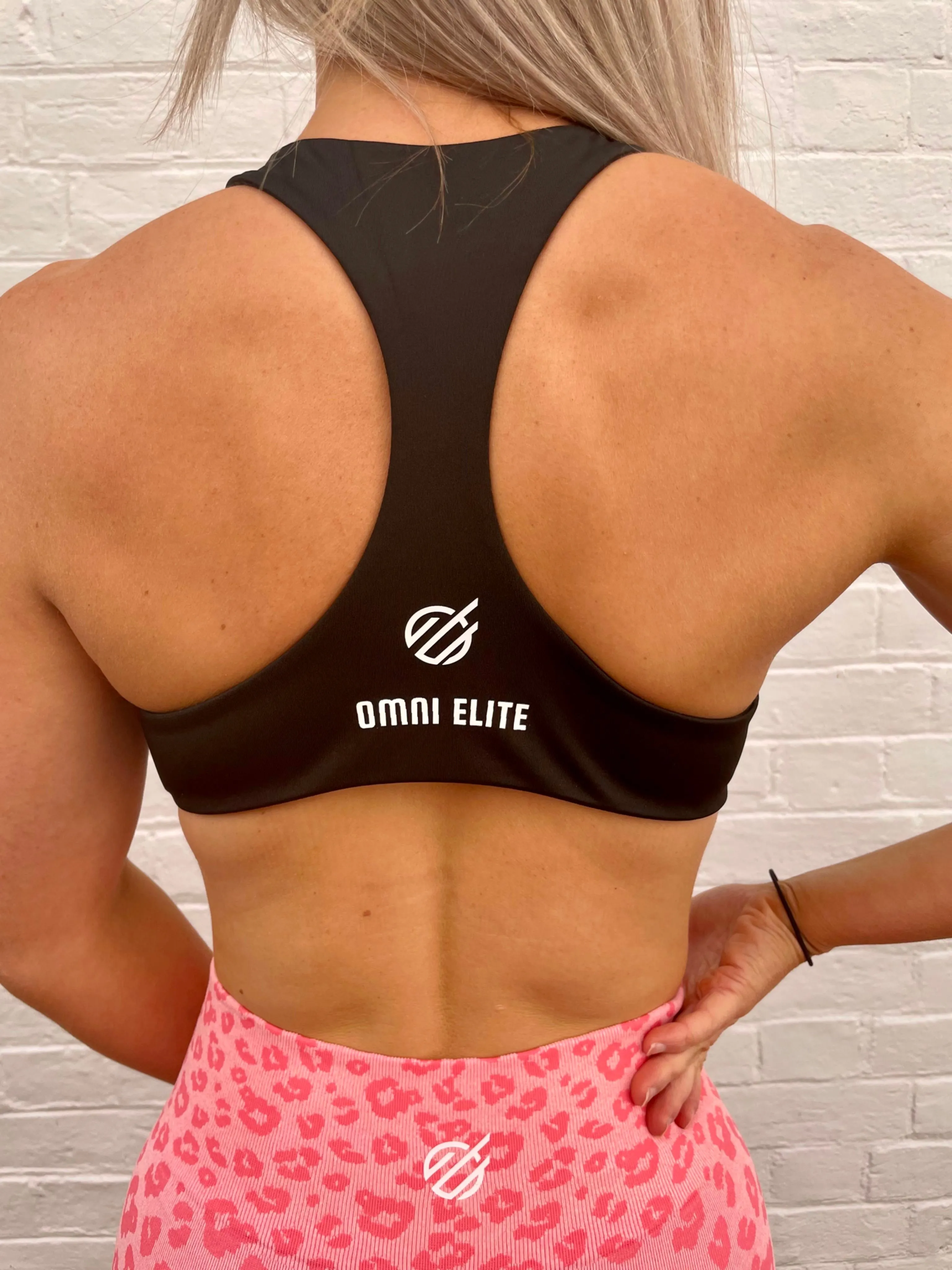 SKYE SPORTS BRA in BLACK