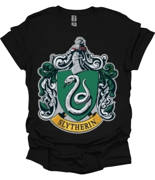 Slytherin House Custom Tee – Bold Hogwarts Fan Shirt