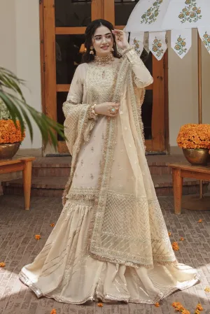 SM-07 | Qalamkar Shadmani Luxury Formals Collection 2021 | Unstitched Embroidered Organza Suits