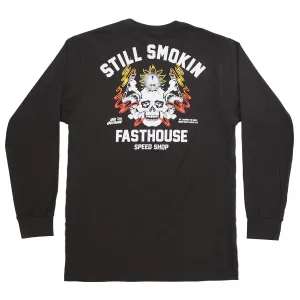 Smoke & Octane Long Sleeve Tee - Black