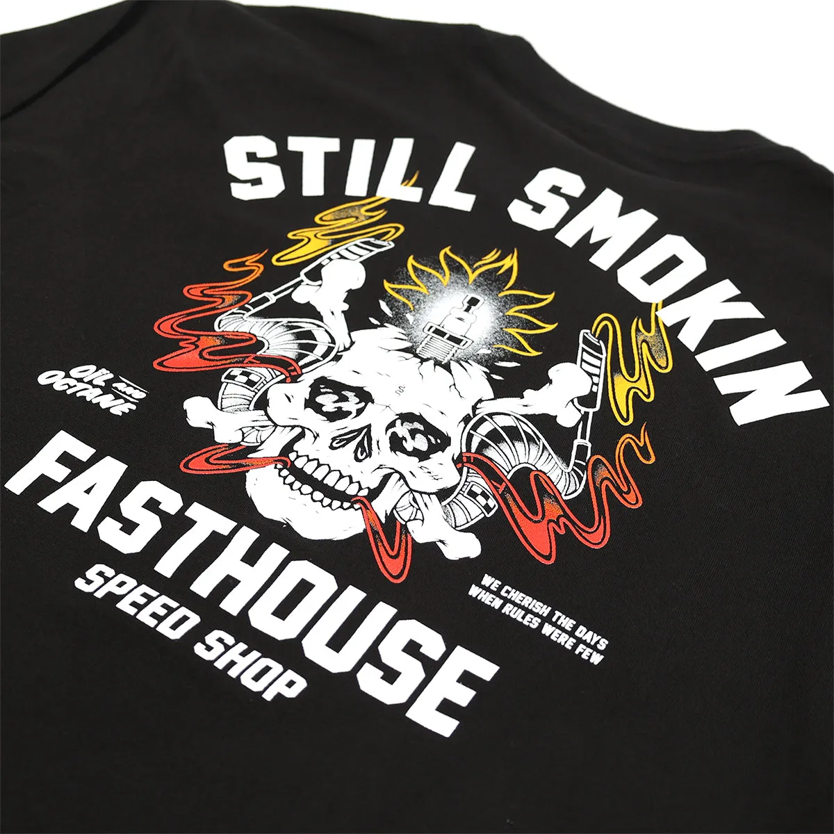 Smoke & Octane Long Sleeve Tee - Black