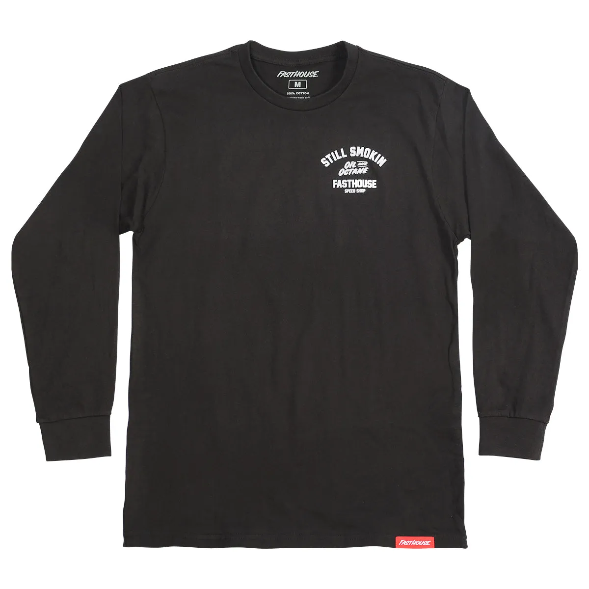 Smoke & Octane Long Sleeve Tee - Black