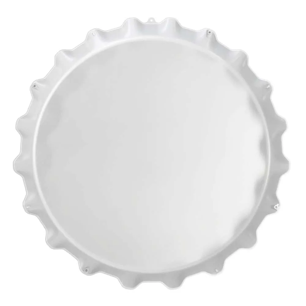 SMU Mustangs: Helmet - Bottle Cap Wall Sign