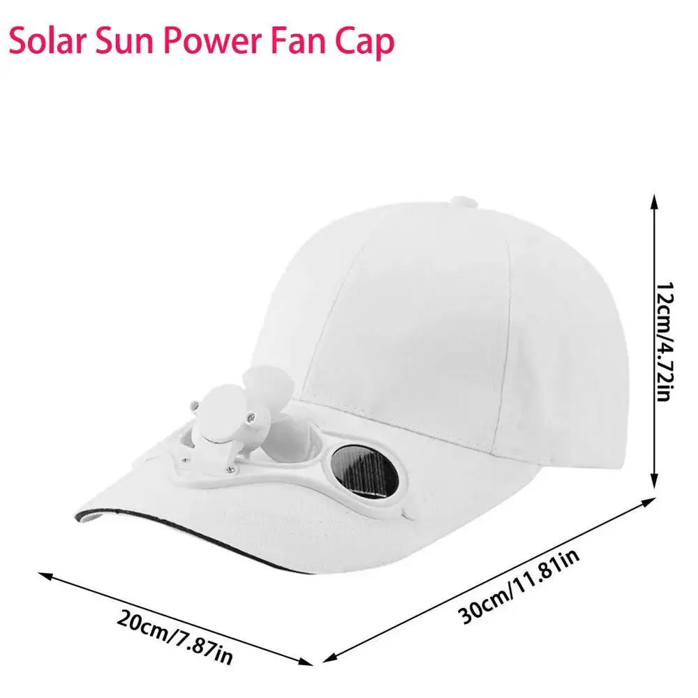 Solar  Powered  Fan cap
