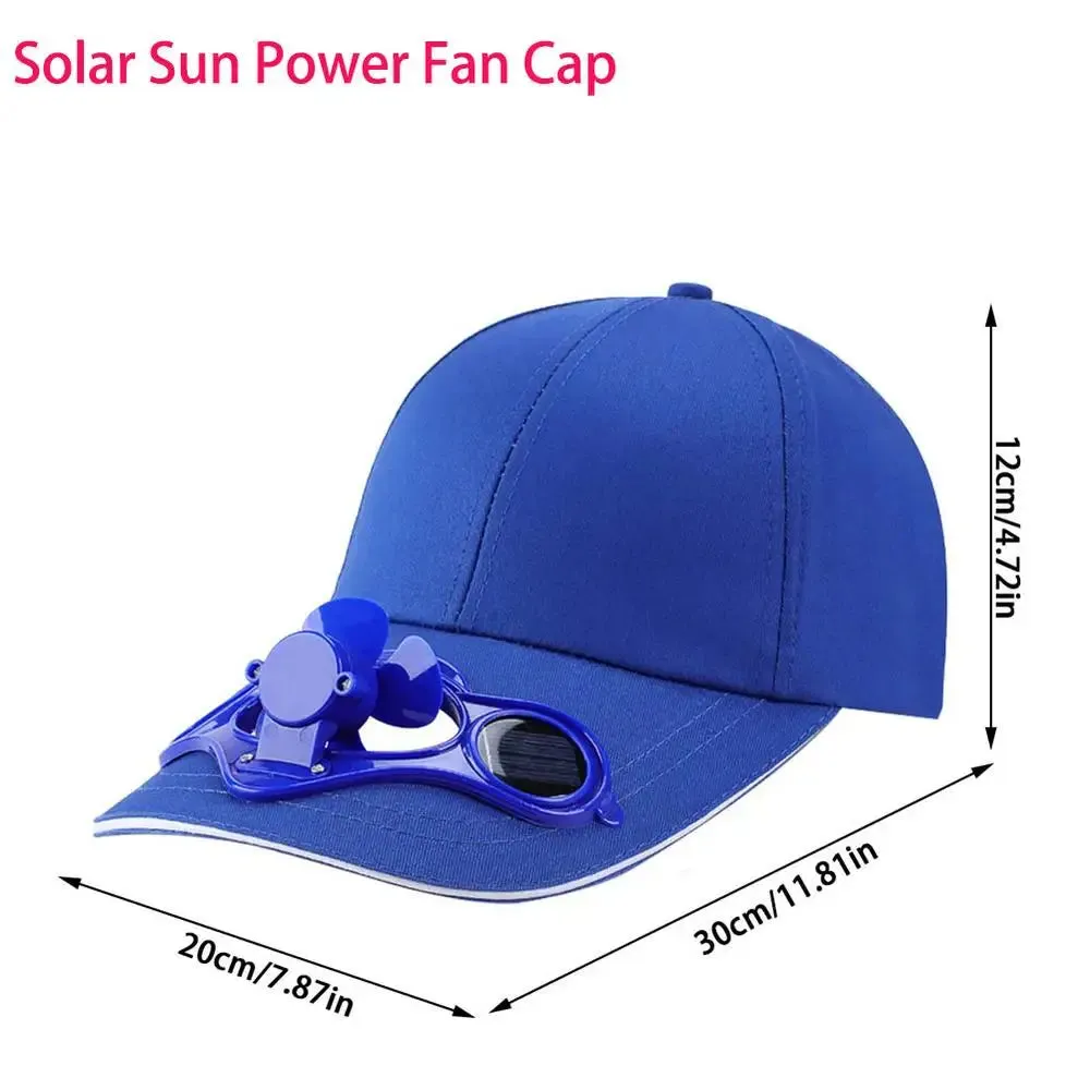 Solar  Powered  Fan cap