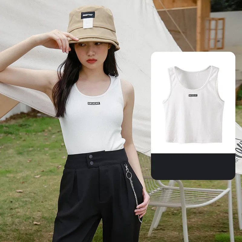 solid color sports vest  KF82849