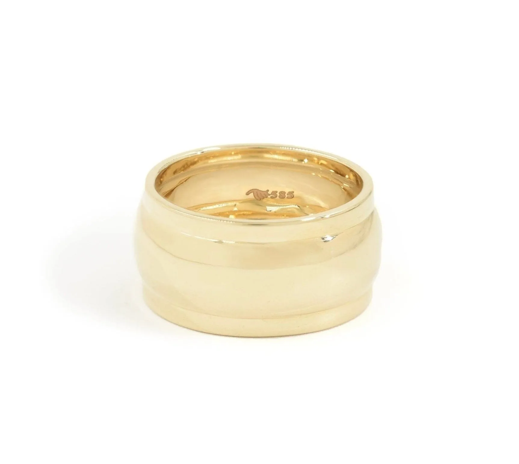 Solid Gold Donut Band
