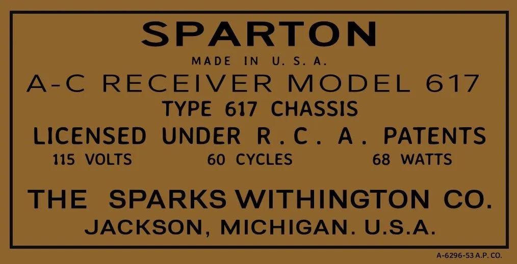 SPARTON-617