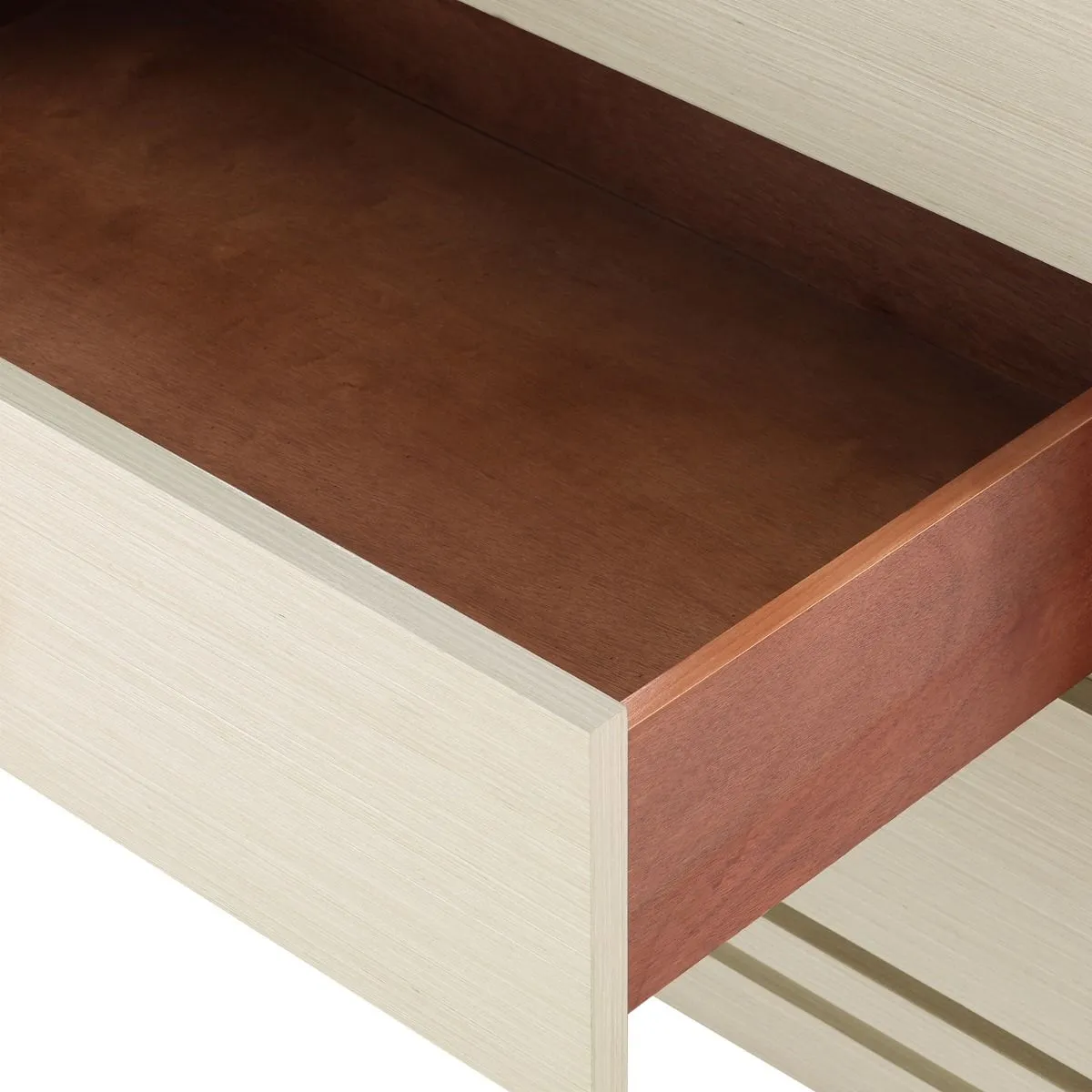 Stanford 3-Drawer Side Table / Blanched Oak
