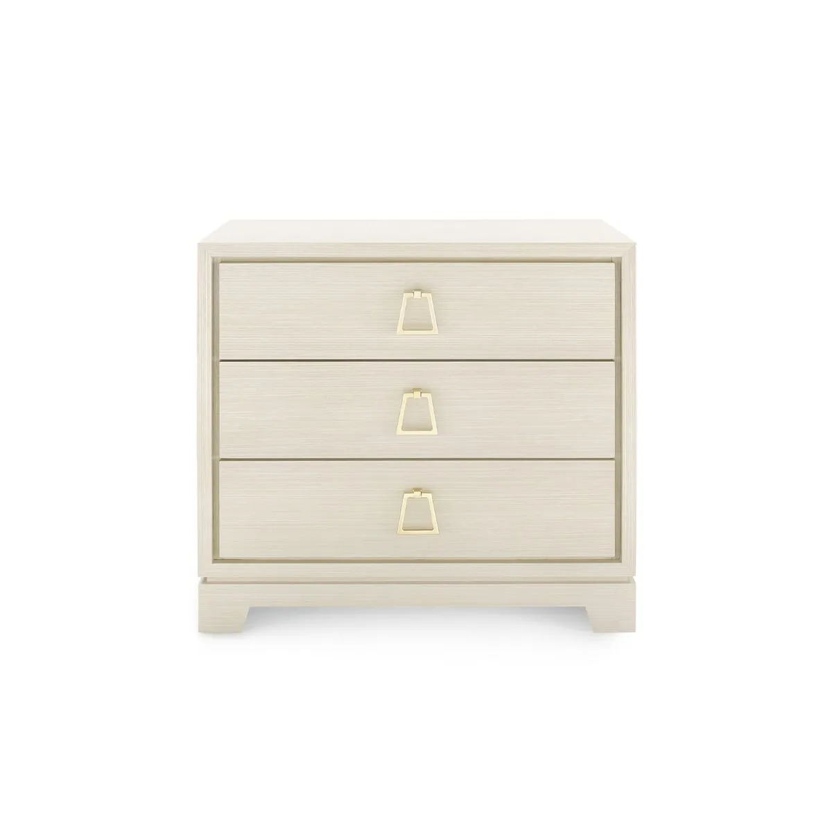 Stanford 3-Drawer Side Table / Blanched Oak