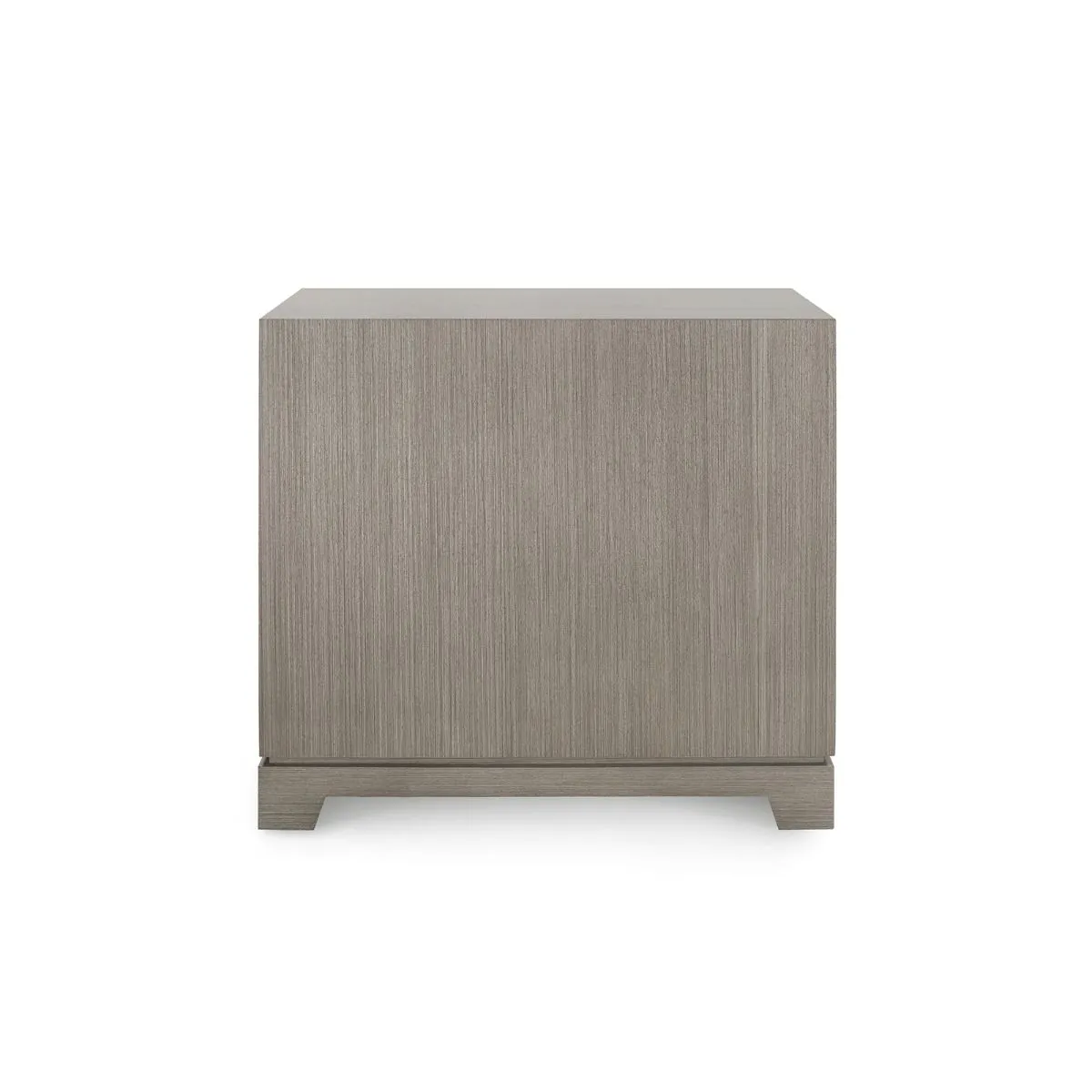 Stanford 3-Drawer Side Table / Taupe Gray