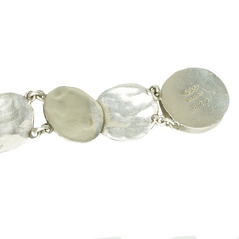 Sterling Schiebler Medallion Bracelet