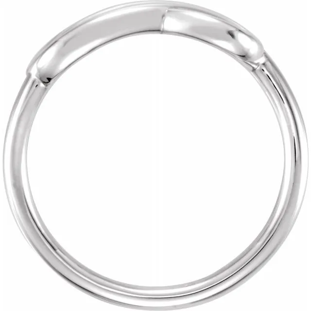 Sterling Silver Double Infinity-Inspired Ring