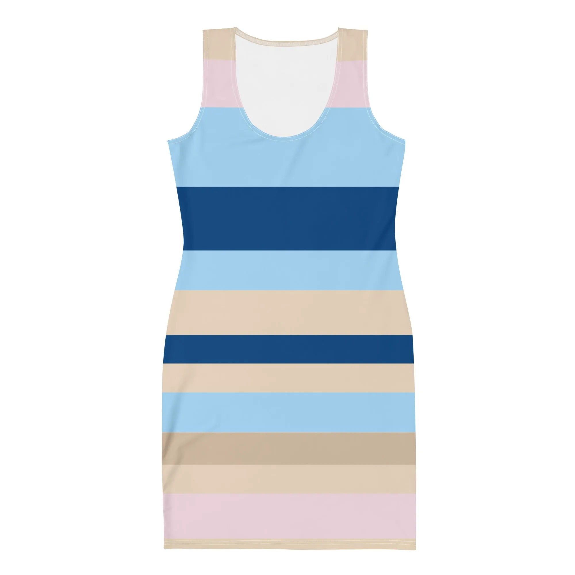Stripes Multi Color - Inspired By Zendaya - Sustainably Made dress