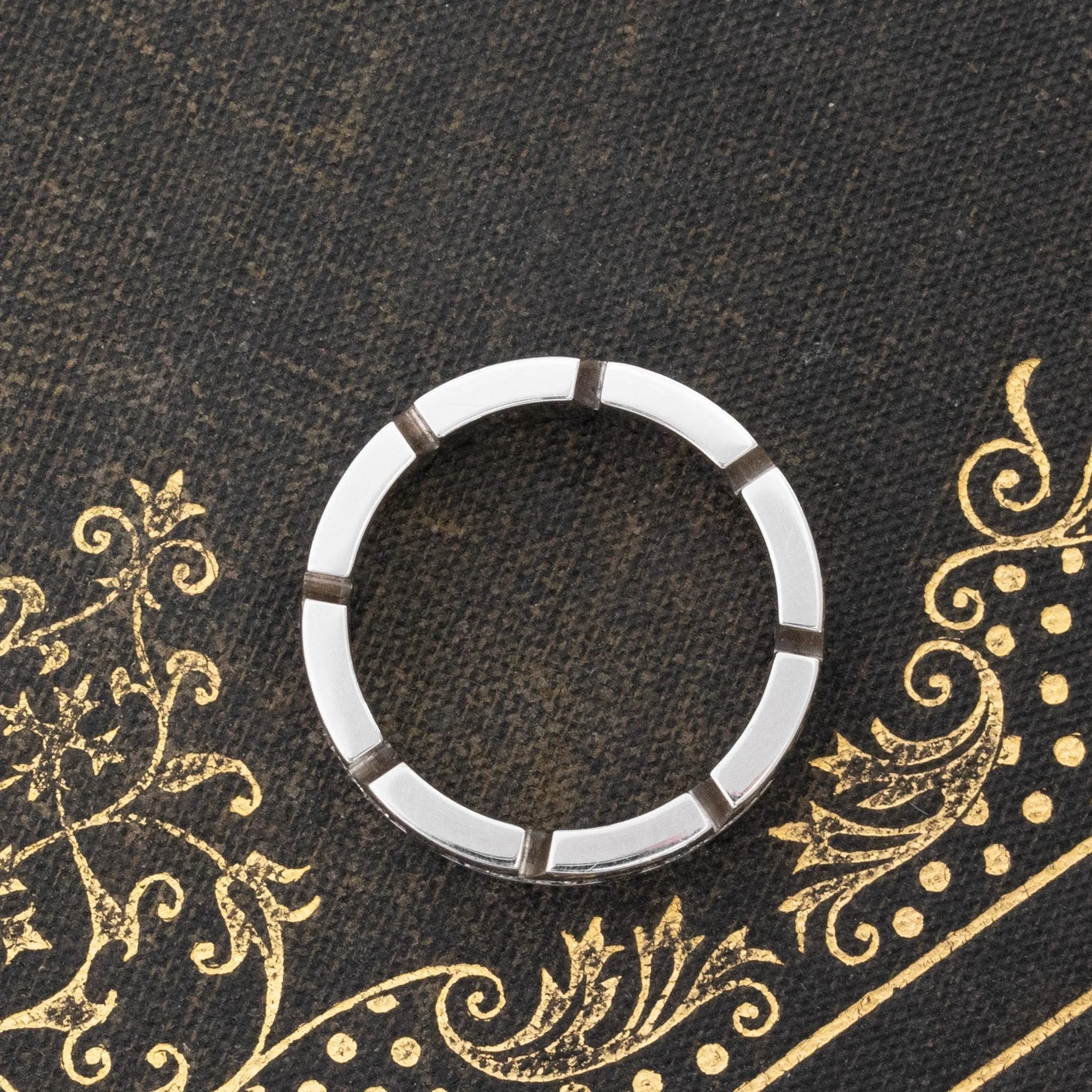 Tank Francaise Diamond Band by Cartier