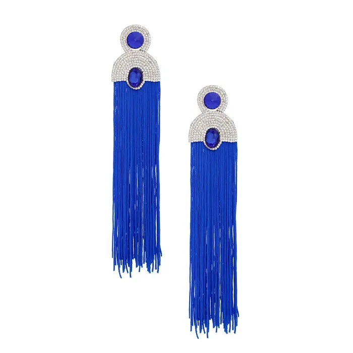 Tassel Long Vintage Glam Earrings Women