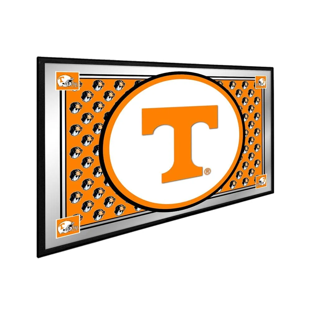 Tennessee Volunteers: Team Spirit - Framed Mirrored Wall Sign