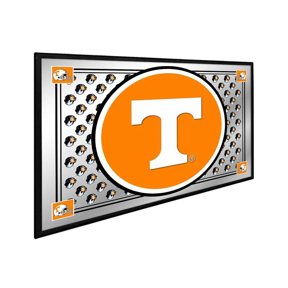 Tennessee Volunteers: Team Spirit - Framed Mirrored Wall Sign