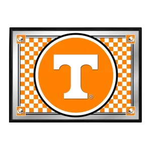 Tennessee Volunteers: Team Spirit - Framed Mirrored Wall Sign
