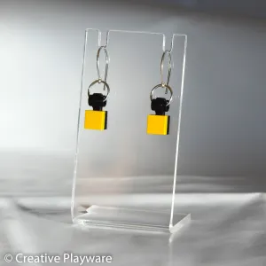 TESSELLATIONS earrings - YELLOW