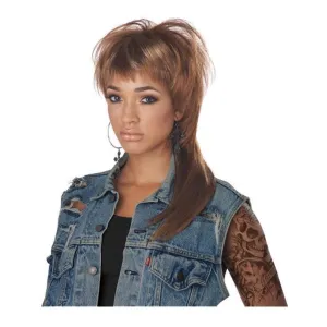 The Femullet Wig Brown