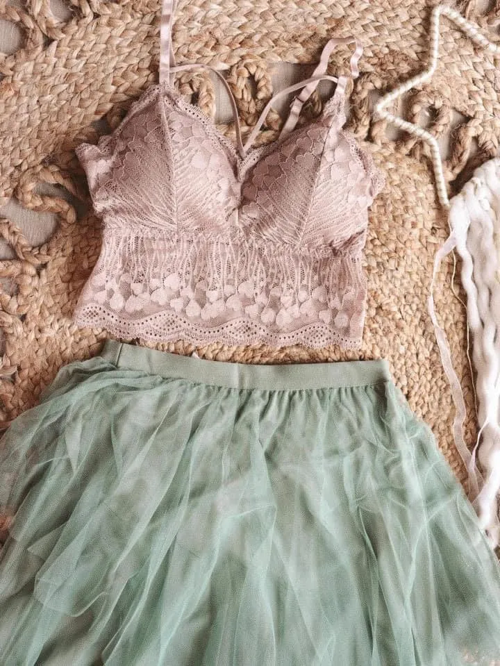 The Luna Lace Bralette -- 2 Colors!