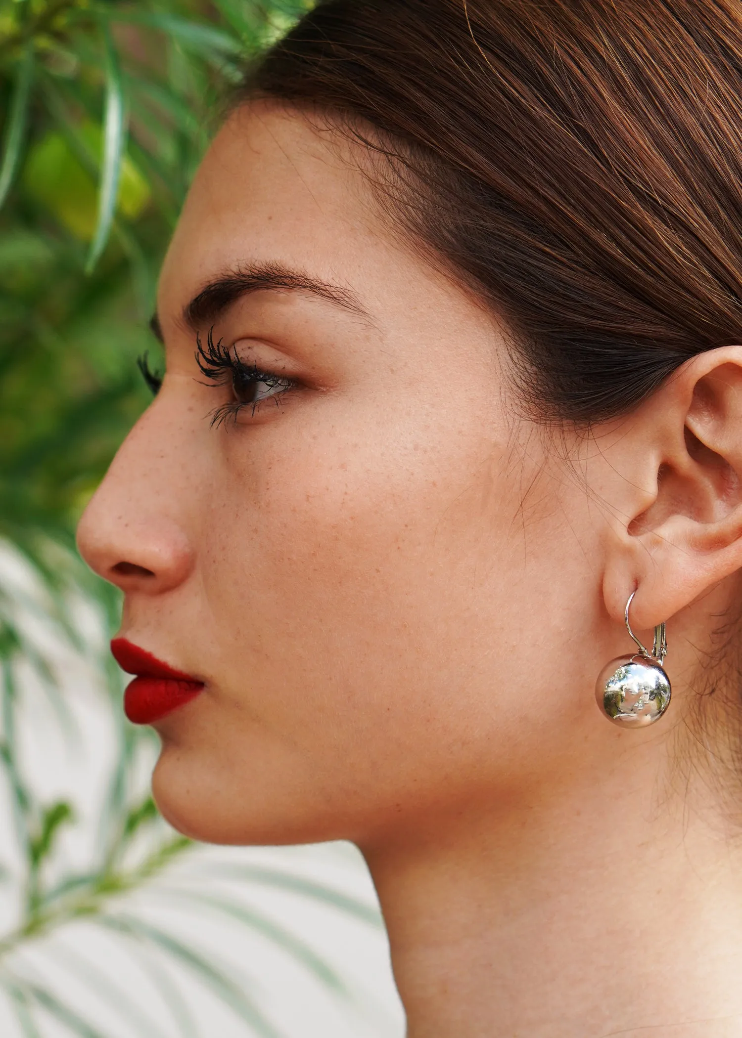 The "Morgan: Ball Earring