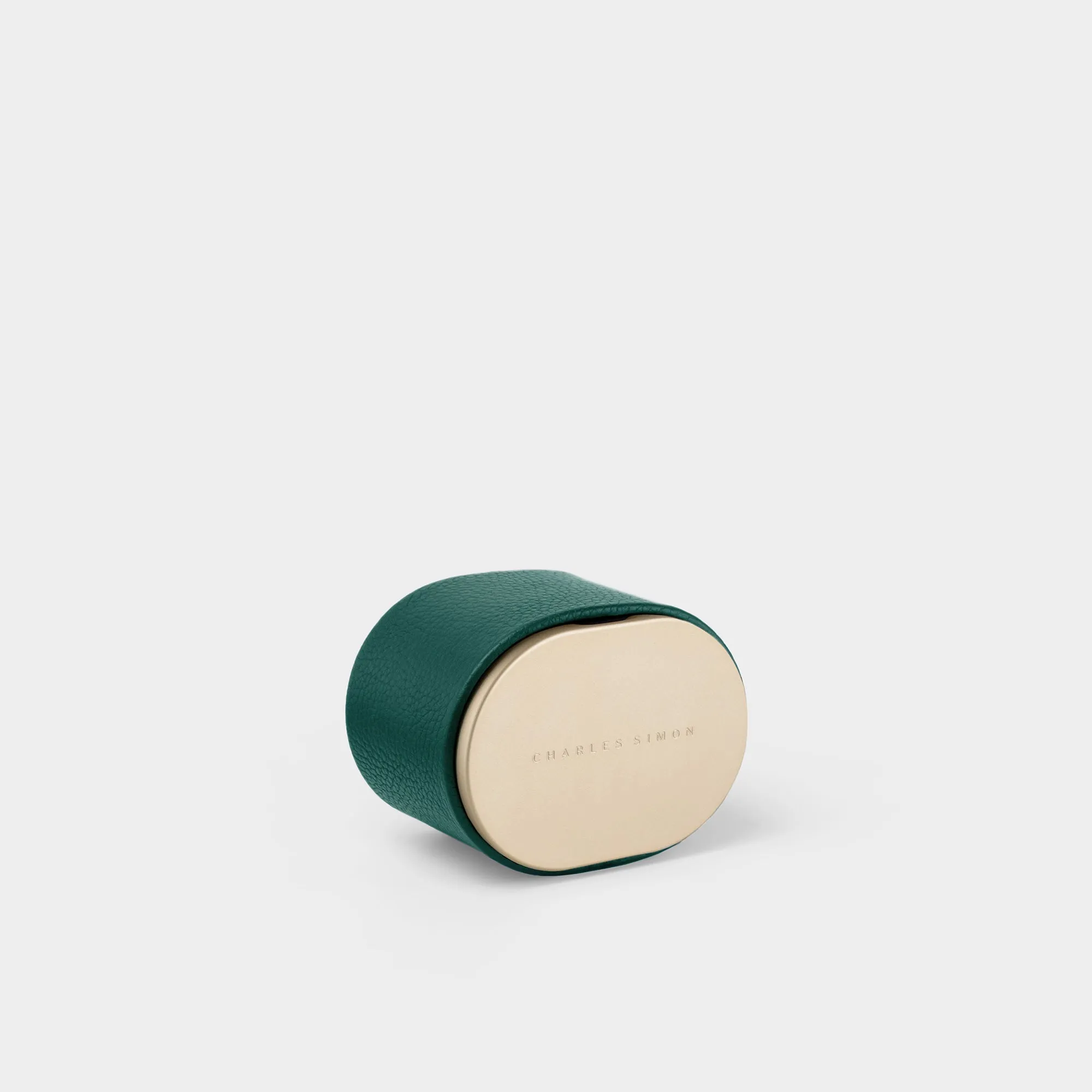 THEO WATCH ROLL - EMERALD / CHAMPAGNE