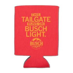 This Tailgate Runs on Busch Light Can Cooler - Red