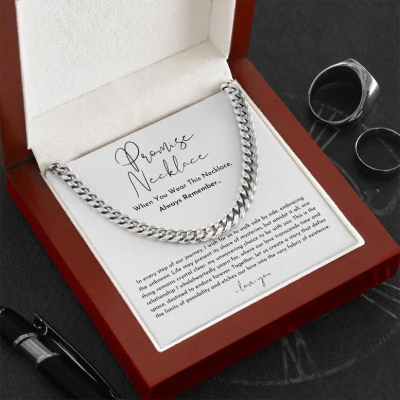 Timeless Promise Necklace – Elegant Meaningful Gift for Her