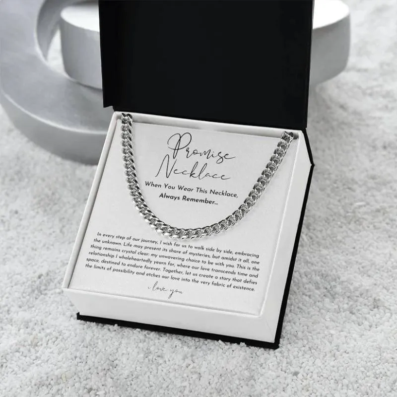 Timeless Promise Necklace – Elegant Meaningful Gift for Her