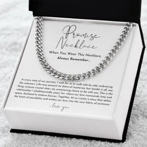 Timeless Promise Necklace – Elegant Meaningful Gift for Her