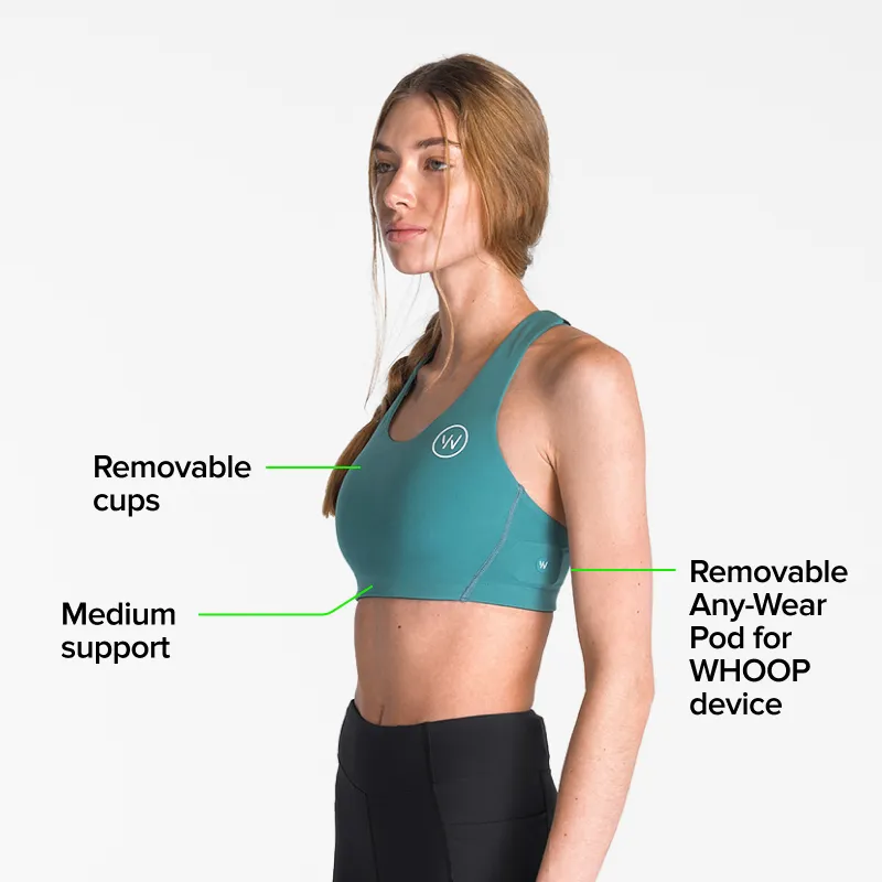 Training Sports Bra | Teal