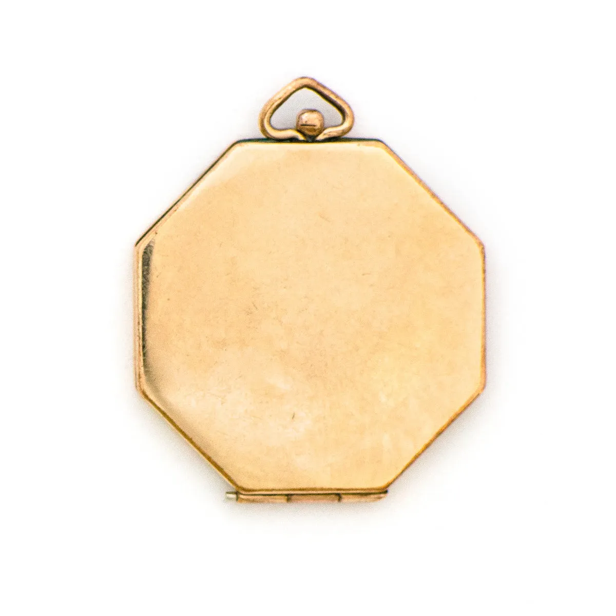 Tri-metal Octagon Locket