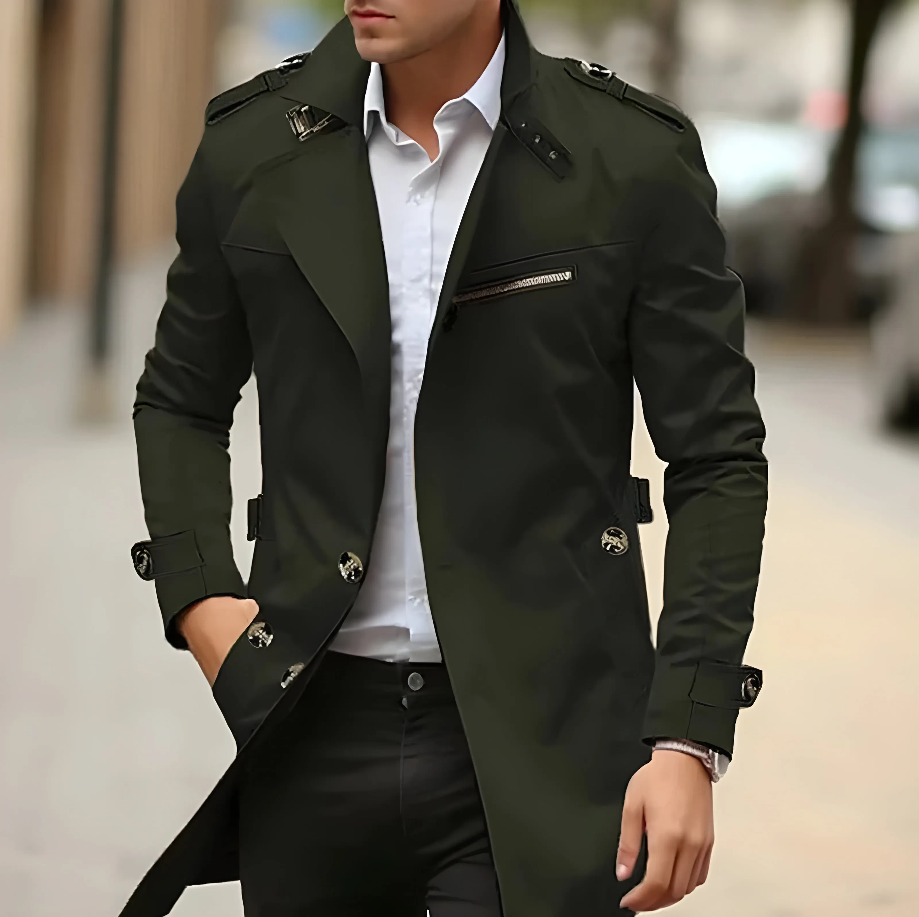 Troy - Men's Elegant Coat