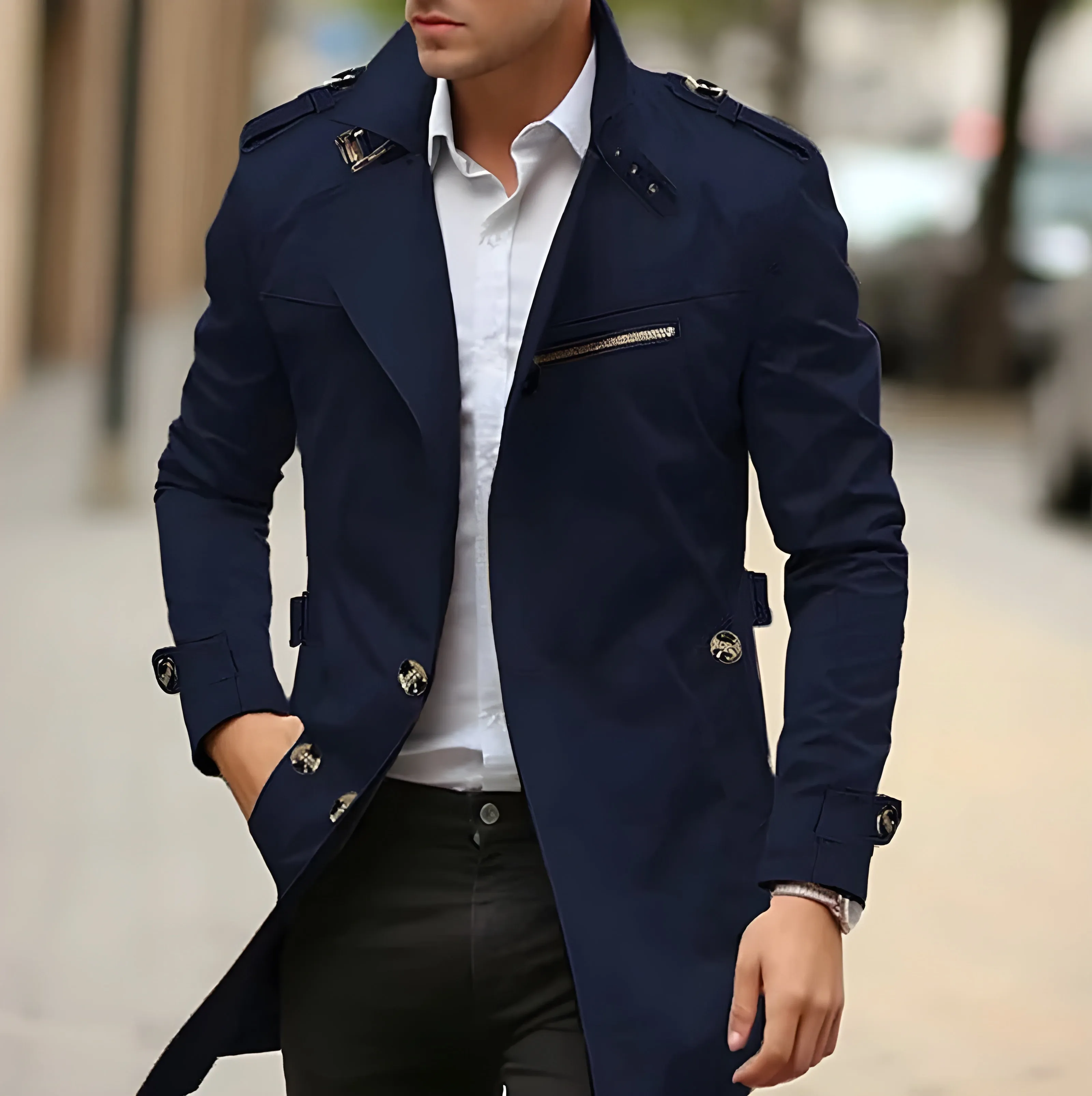 Troy - Men's Elegant Coat