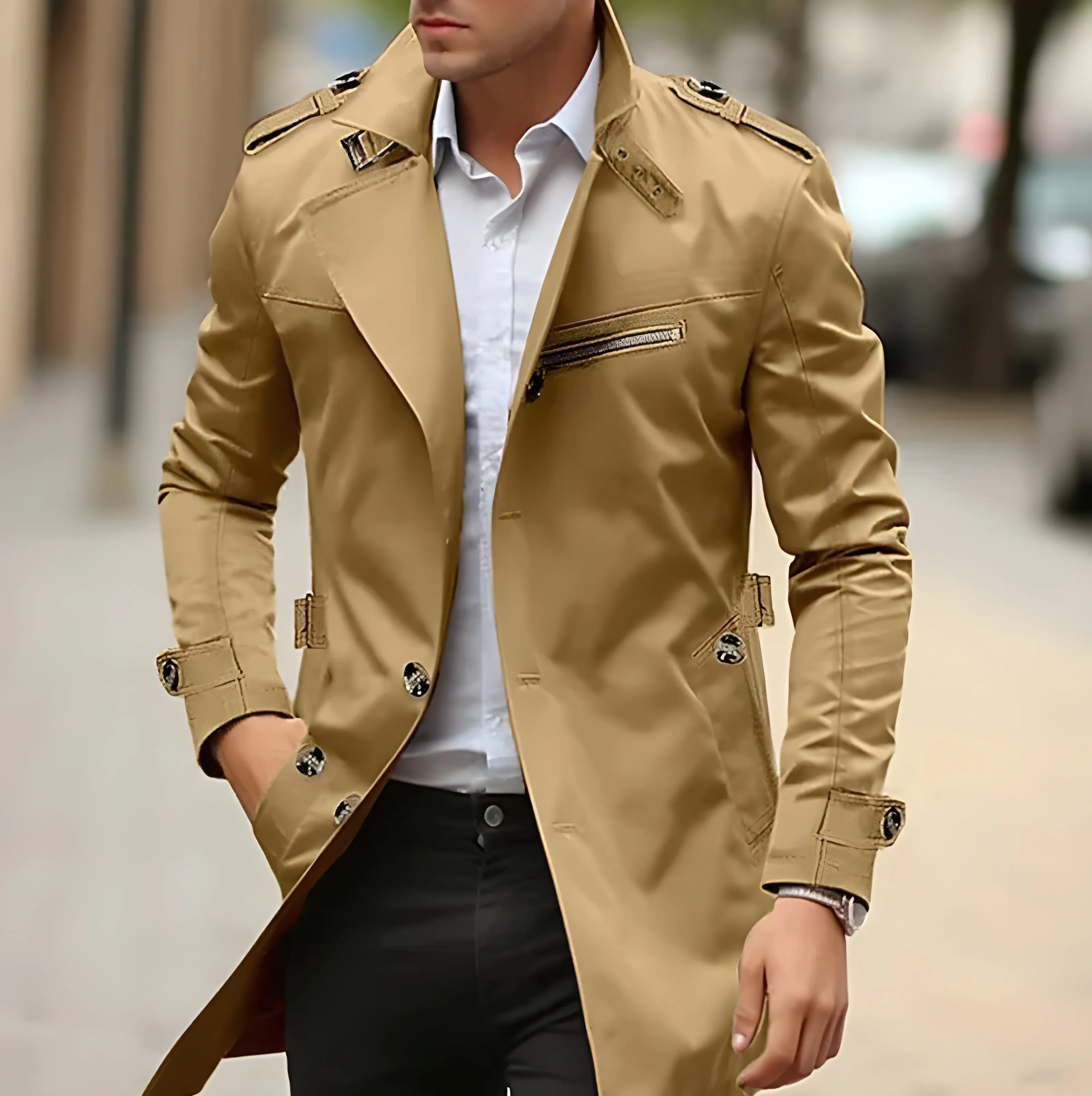 Troy - Men's Elegant Coat