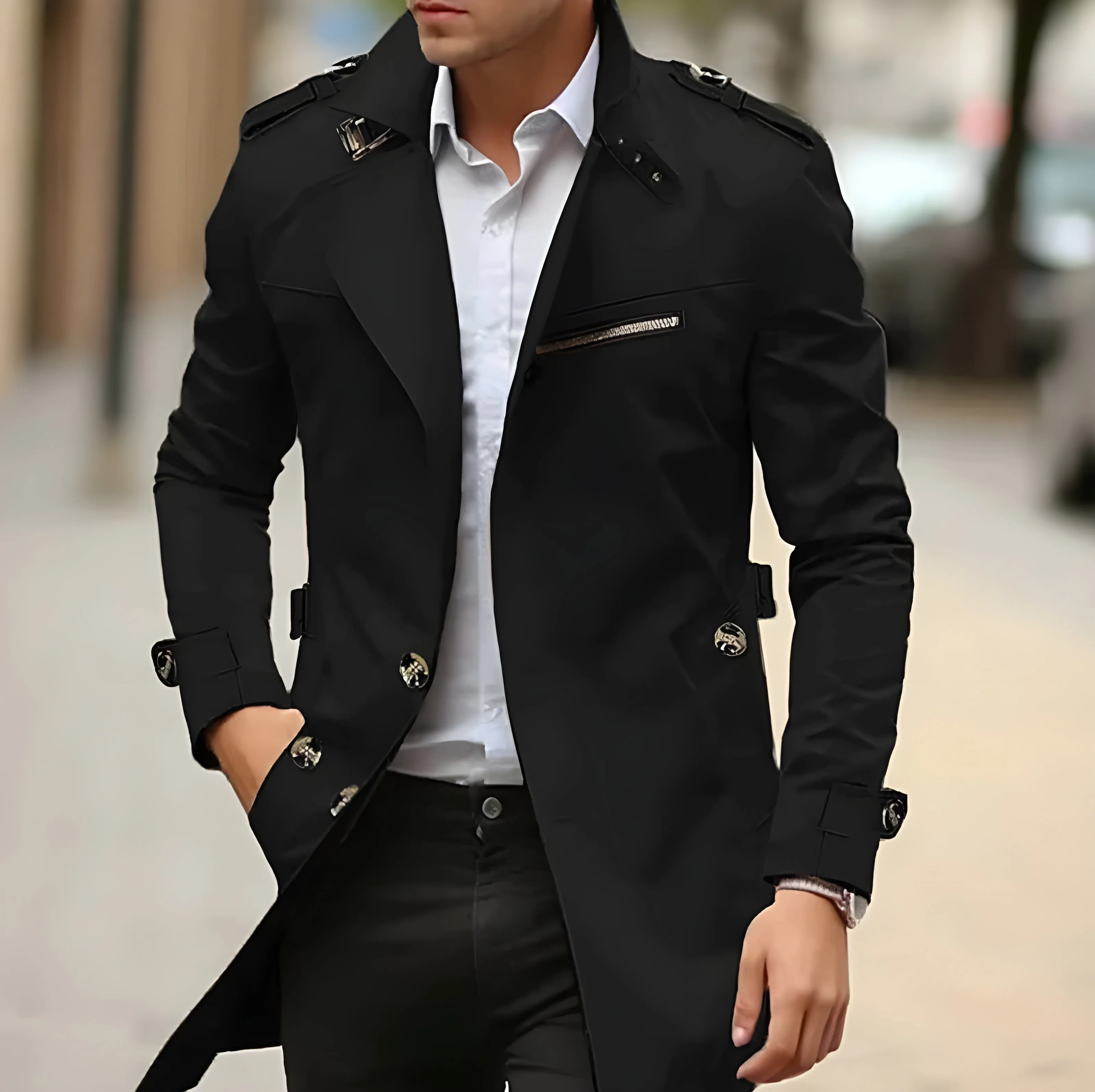 Troy - Men's Elegant Coat