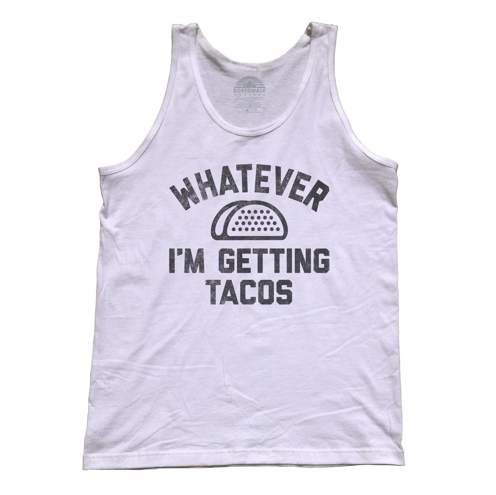 Unisex Whatever I'm Getting Tacos Tank Top