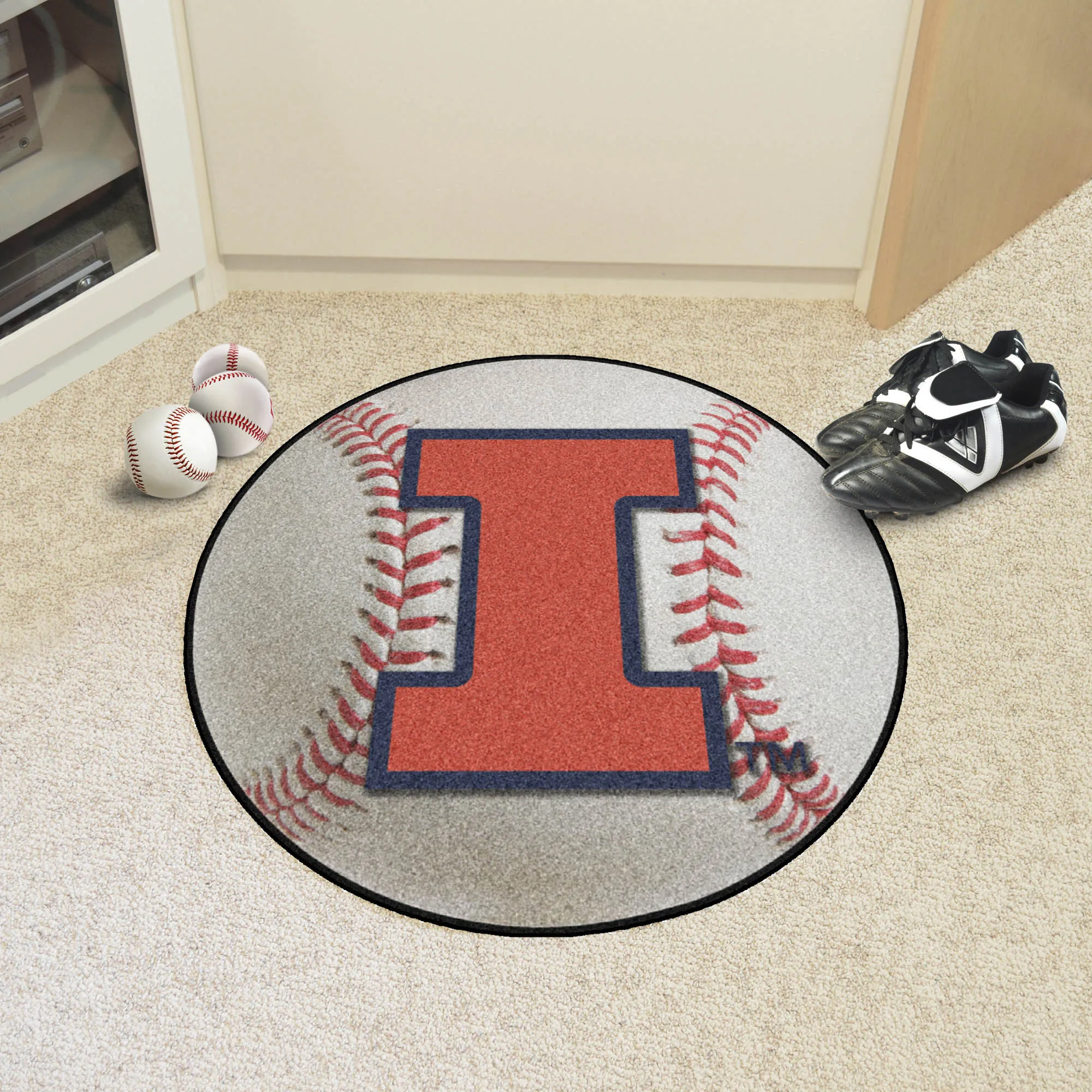 University of Illinois Baseball Mat