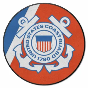 US Coast Guard 44 Round Mat