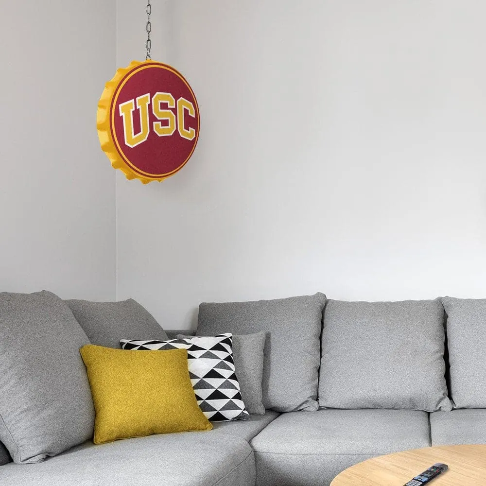 USC Trojans: Bottle Cap Dangler